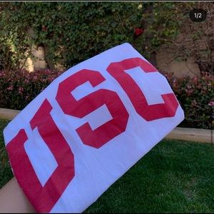 White USC Short Sleeve